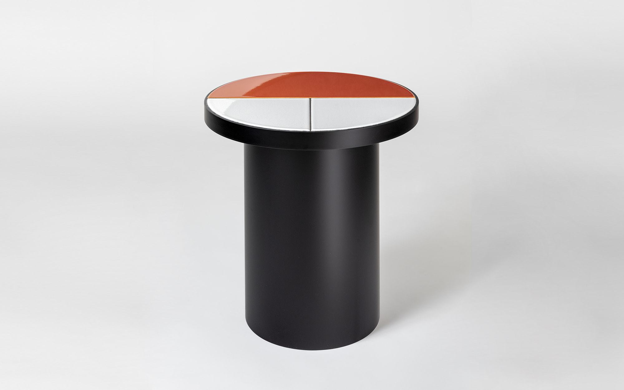 Fraction - multicolor Side Table - Pierre Charpin - Art and Drawing - Galerie kreo