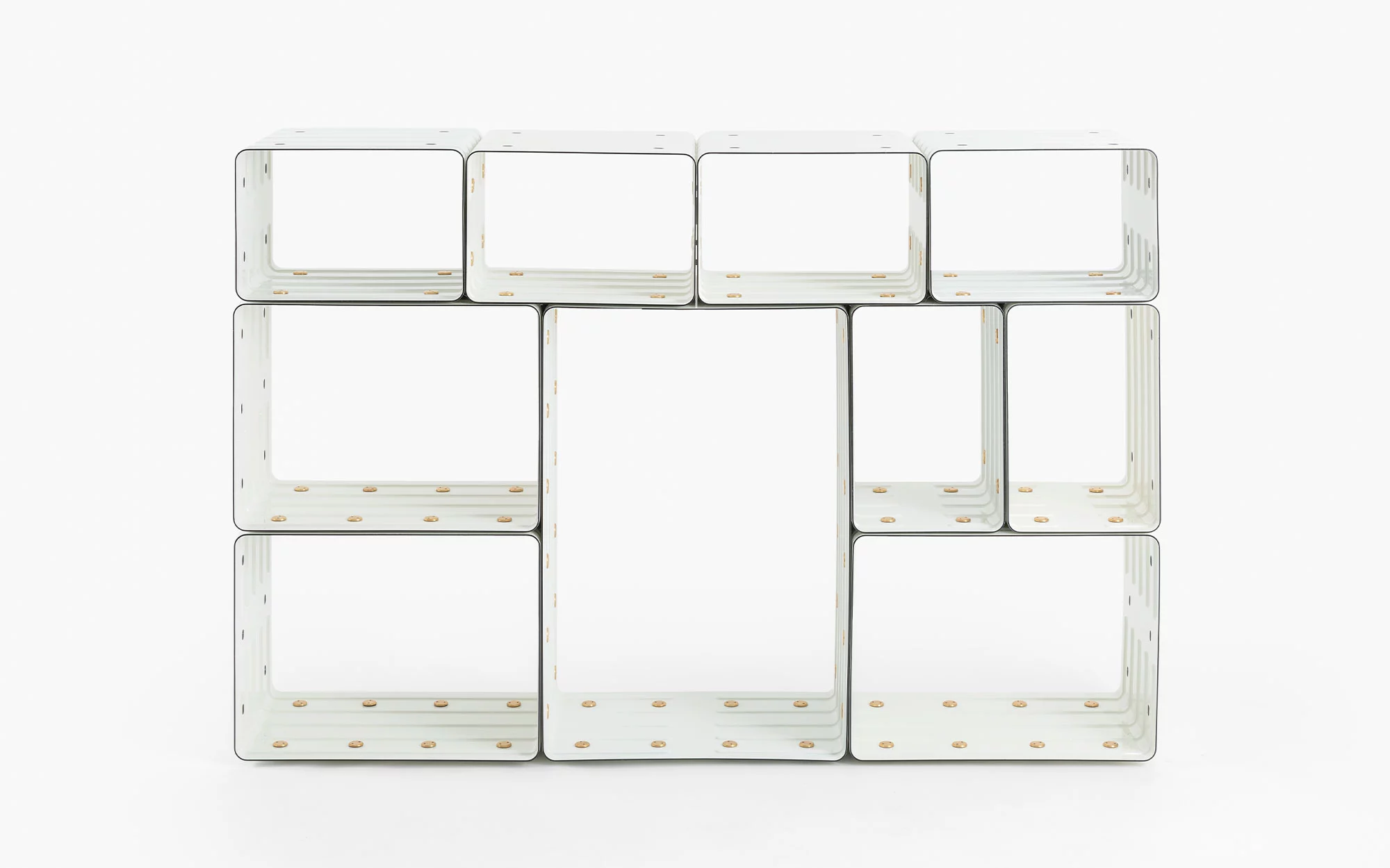 Quobus 1,3,6 monochromatic - Marc Newson - Chair - Galerie kreo