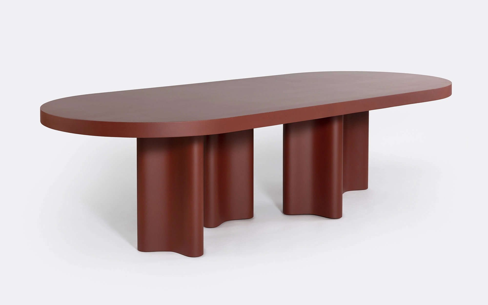 Azo oval table - François Bauchet - Shelf - Galerie kreo