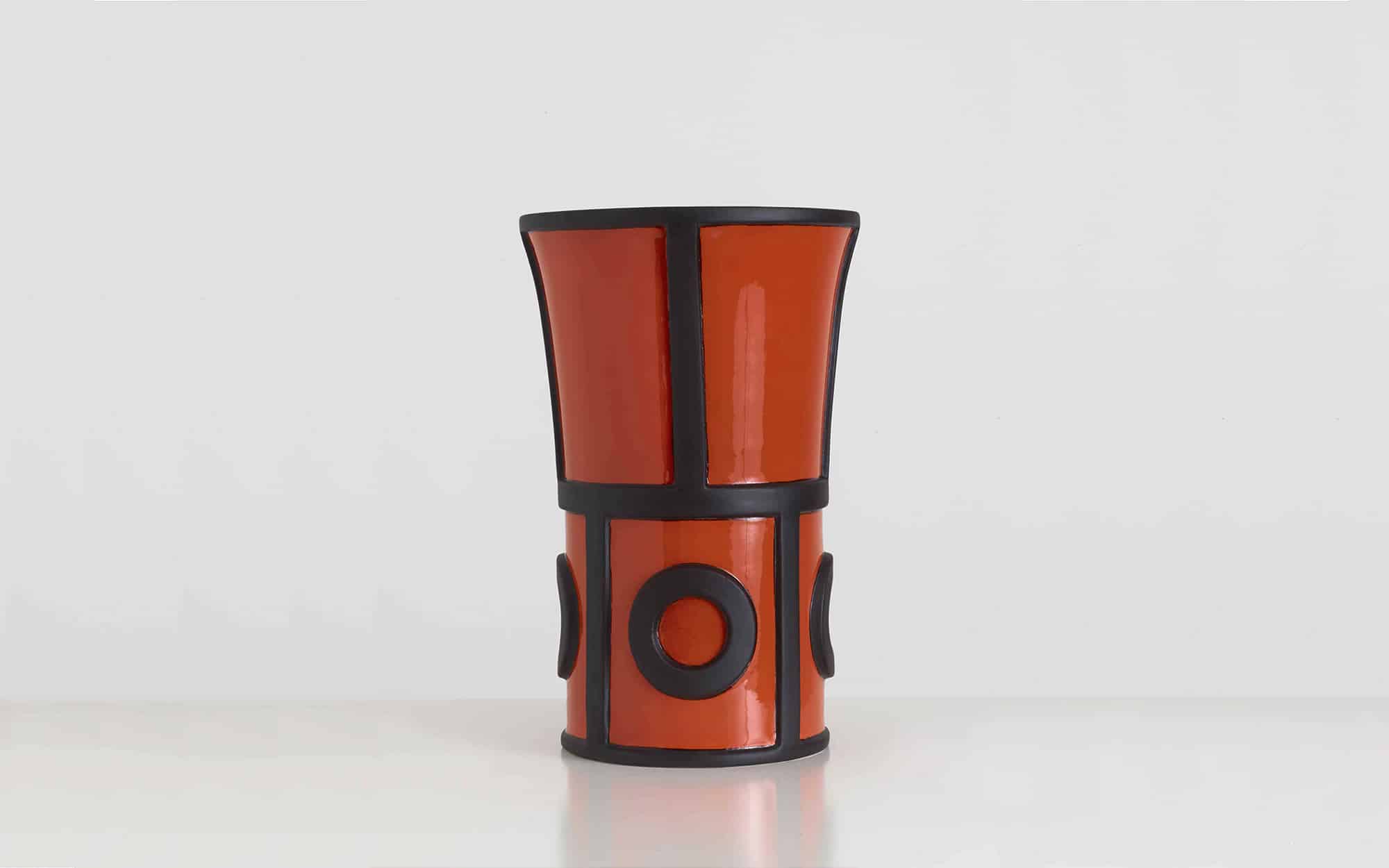 Ring Vase Ancient Greece Bicolour - Olivier Gagnère - Art Paris Art Fair 2021.