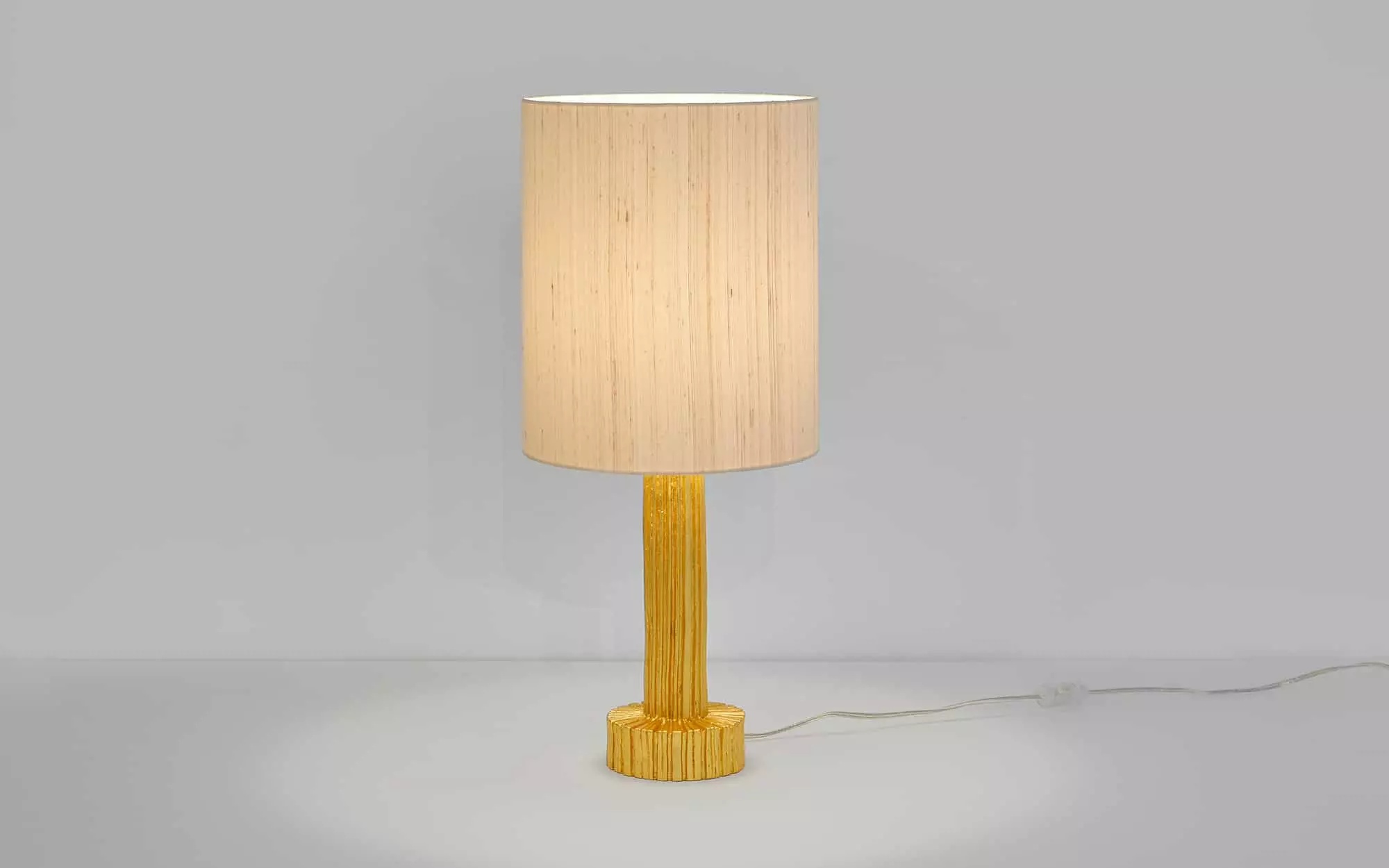 Lampe Or jaune - Elisabeth Garouste & Mattia Bonetti - Design Miami/ Paris 2023.