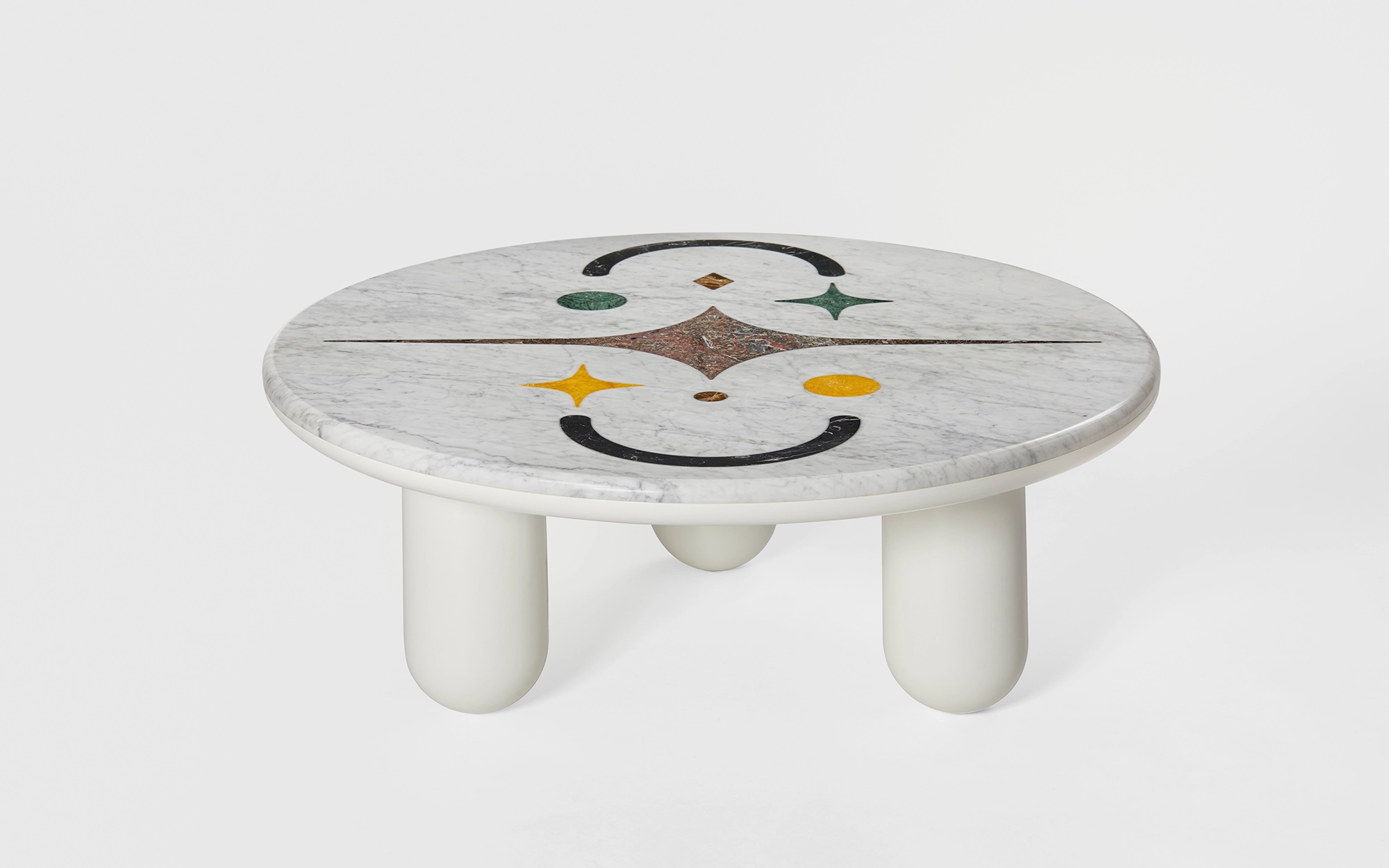 Hymy Round coffee table - Multicolored - Jaime Hayon - GSTAAD ART 2024.