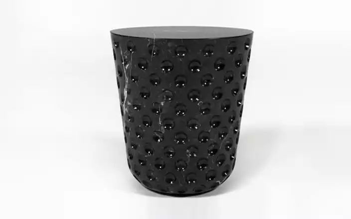 Game On Side Table - Black Marble - Jaime Hayon - Pendant light - Galerie kreo