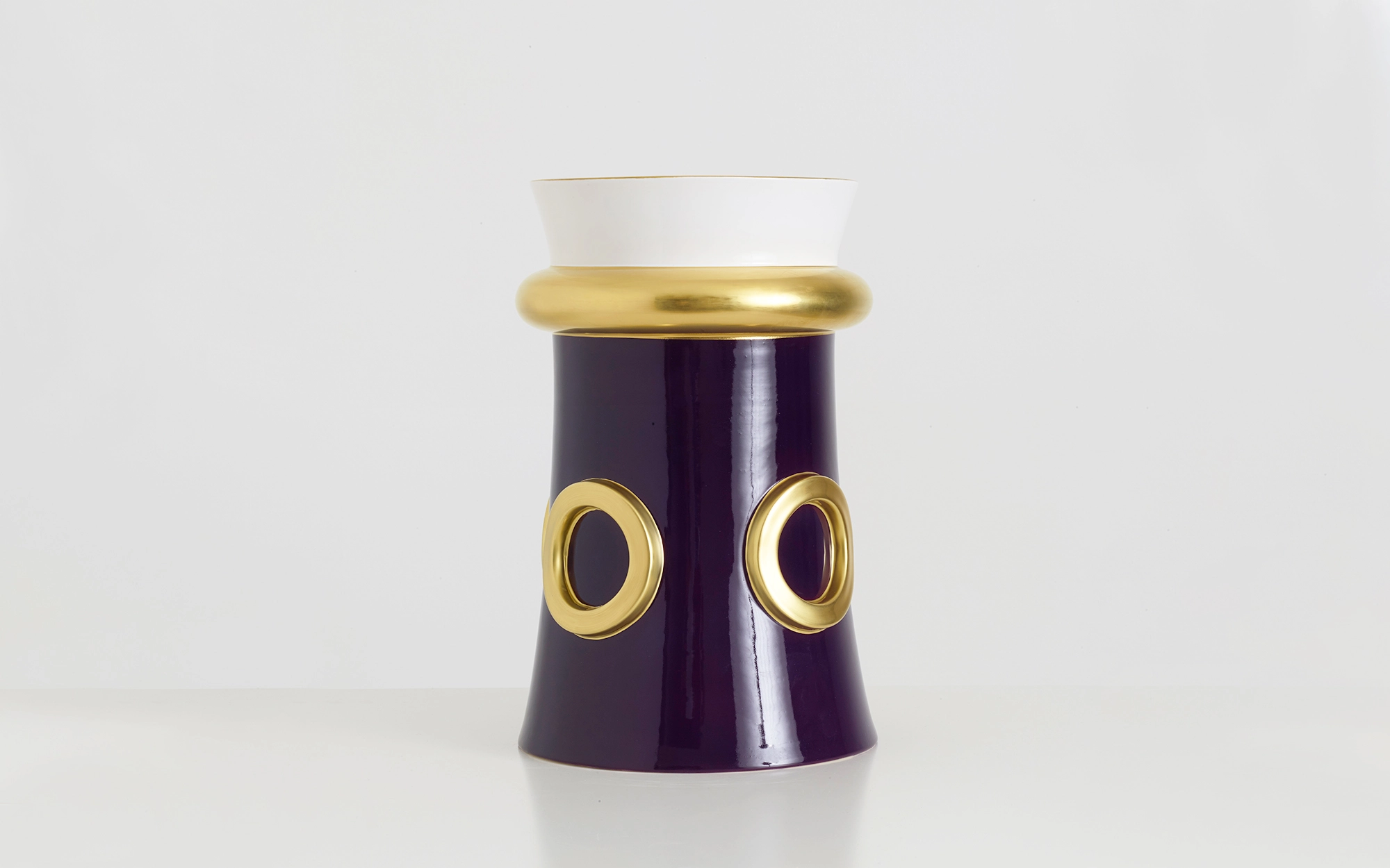 Loop Vase Cardinal - Olivier Gagnère - Stool - Galerie kreo