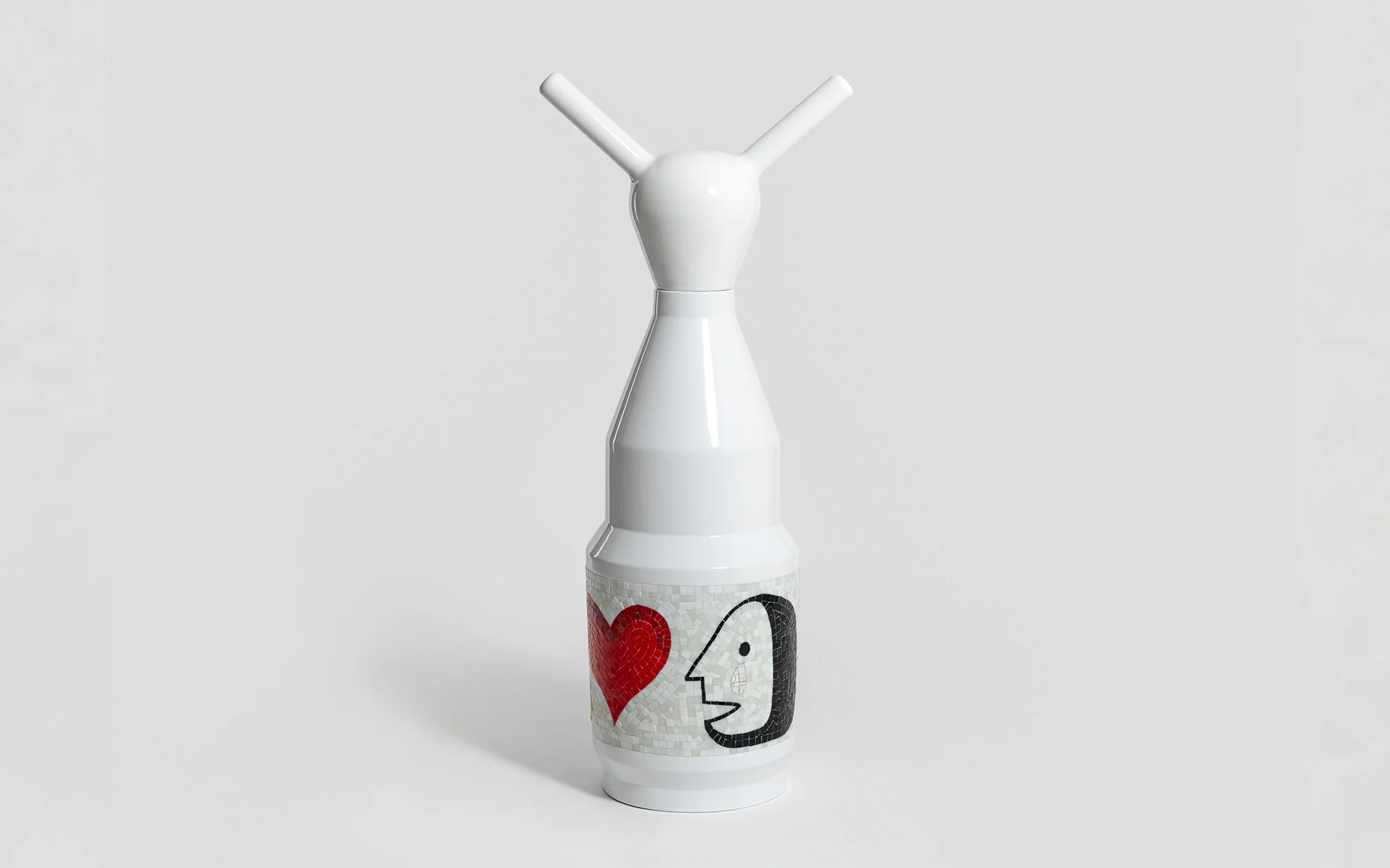 Bulletrabbit white vase  - Jaime Hayon - Art and Drawing - Galerie kreo