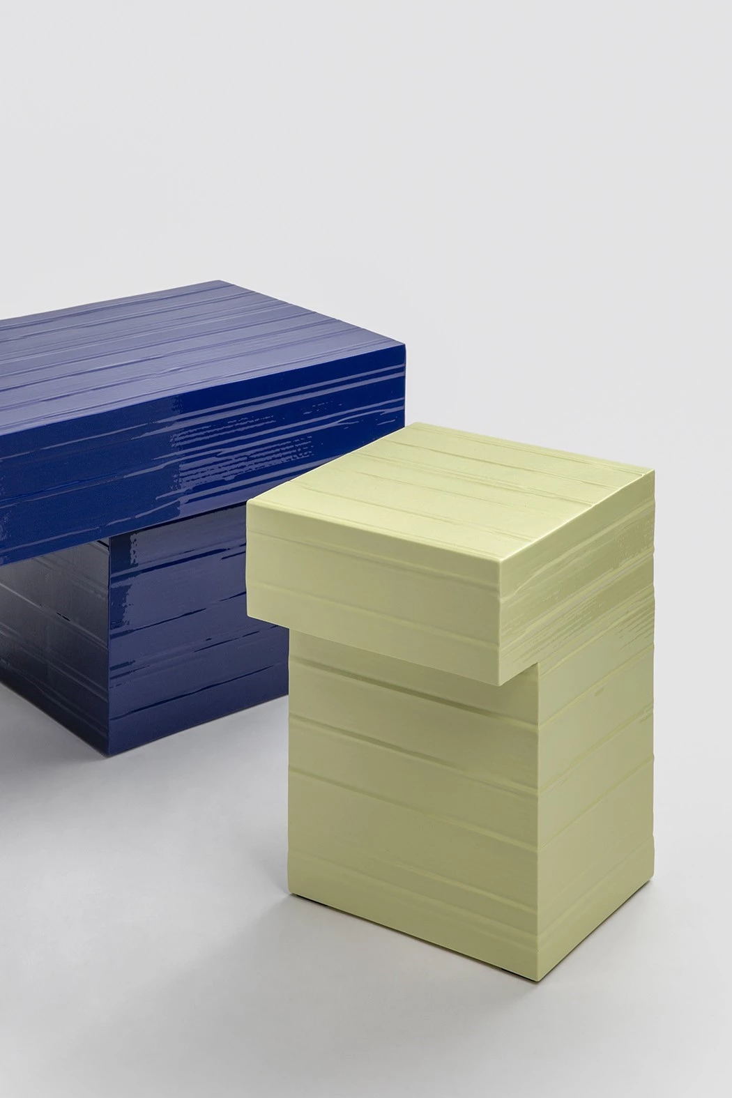 Jello Side Table L Rectangle - Marco Campardo - Side table - Galerie kreo