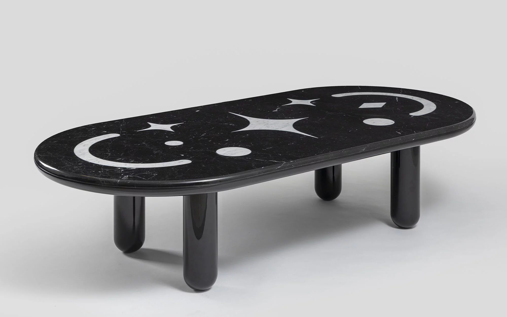 Hymy Oval coffee table - Jaime Hayon - Side table - Galerie kreo