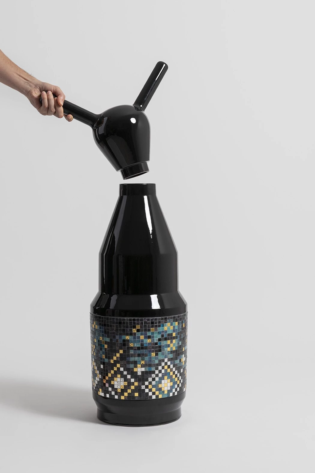 Bulletrabbit black vase   - Jaime Hayon - Vase - Galerie kreo