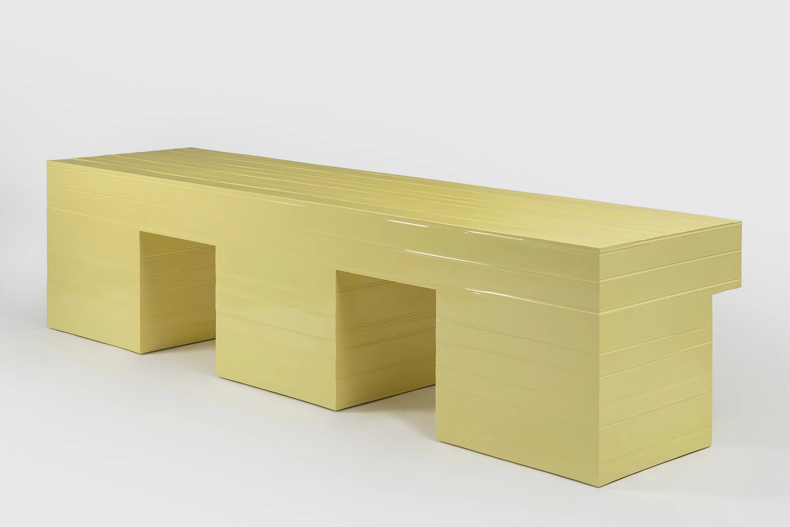 Jello Bench Three Legs - Marco Campardo - Bench - Galerie kreo