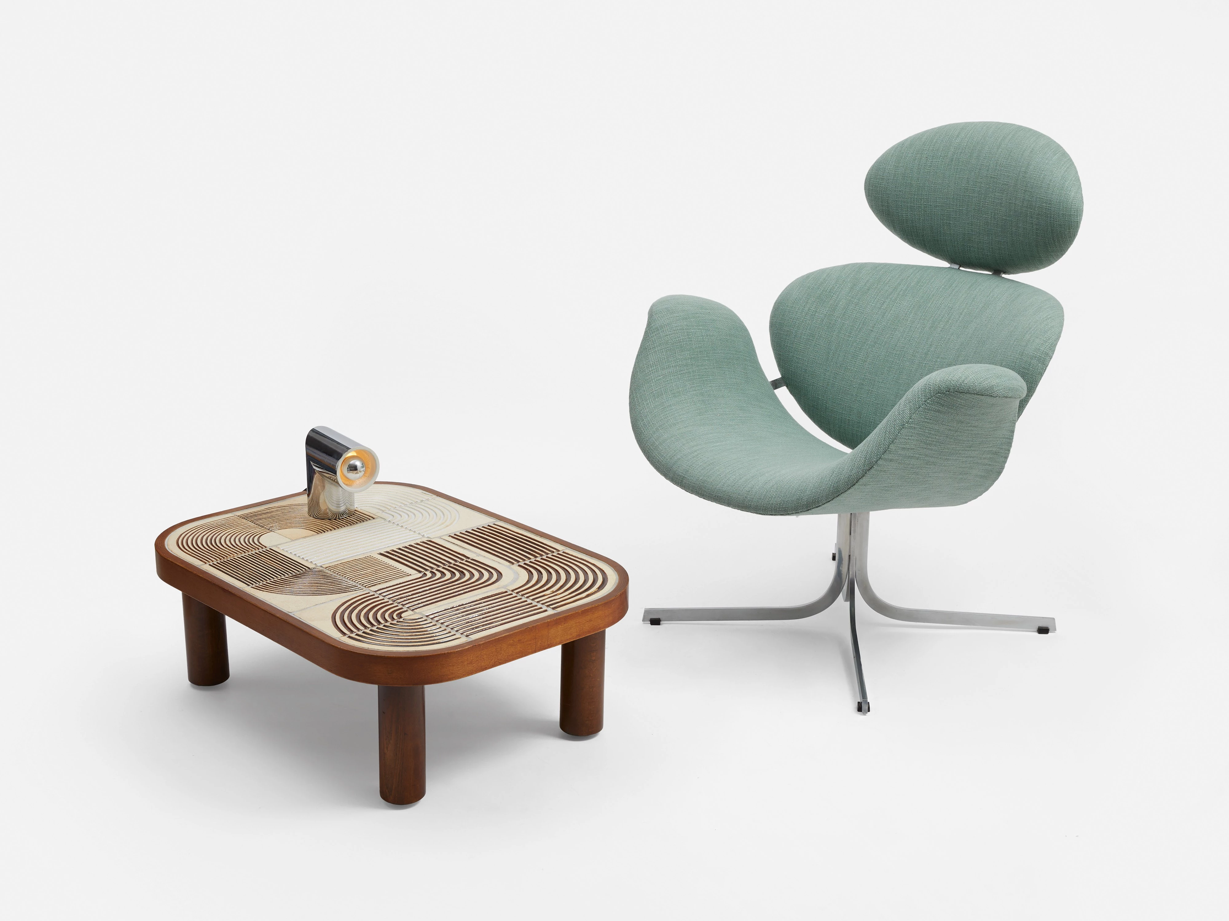 F 551 armchair and ottoman - Pierre Paulin - Seating - Galerie kreo