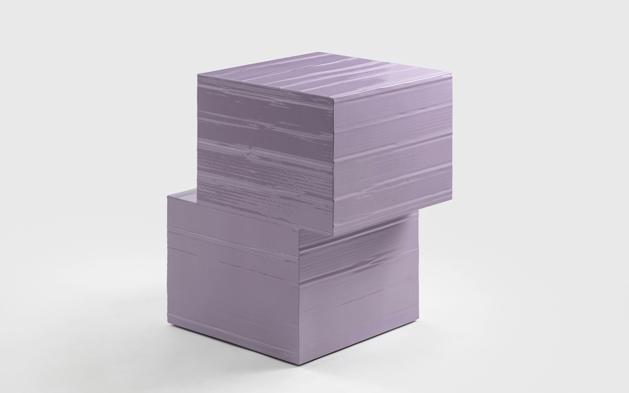 Jello Side Table S Square - Marco Campardo - side-table - Galerie kreo
