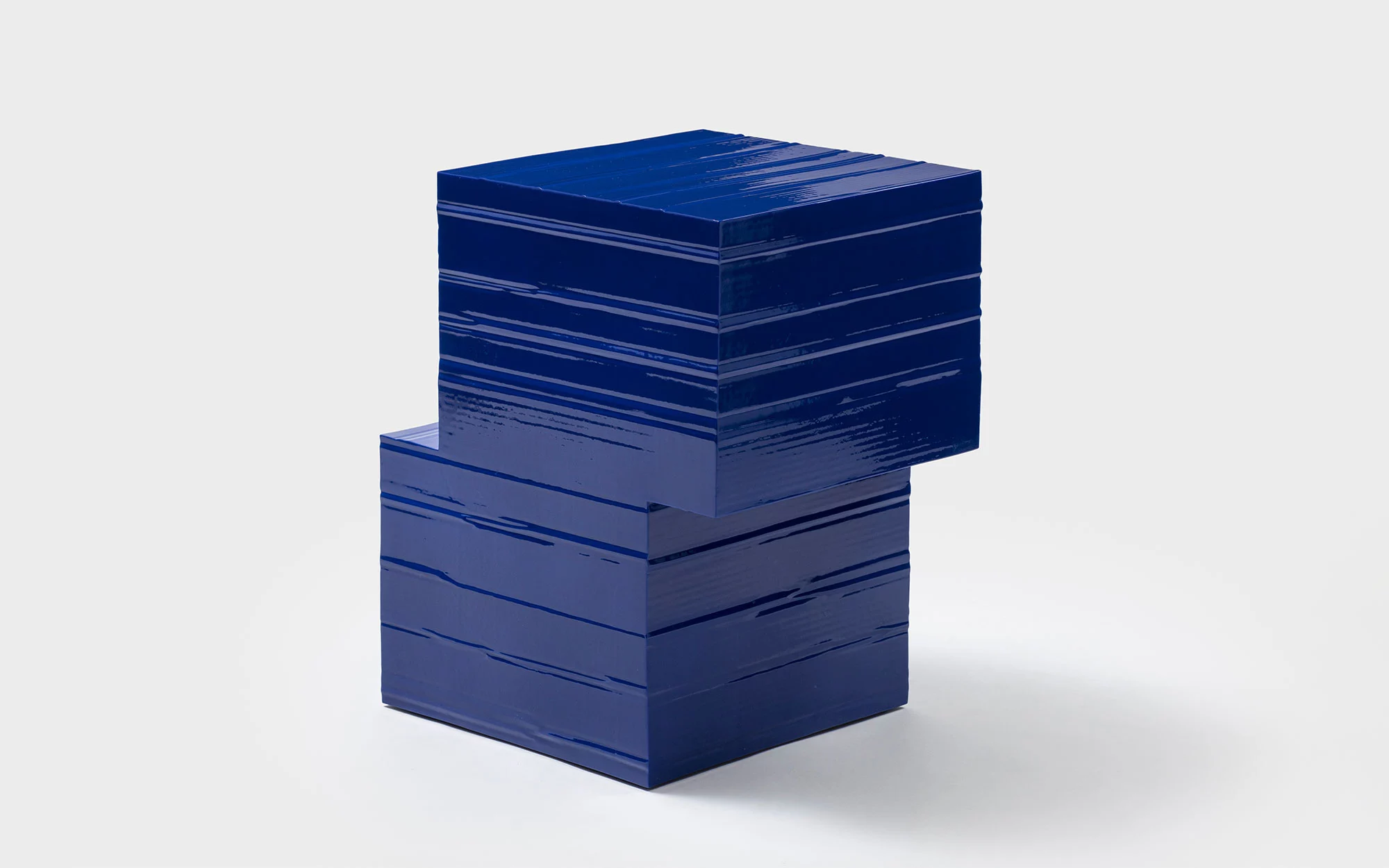 Jello Side Table S Rectangle - Marco Campardo - Side table - Galerie kreo