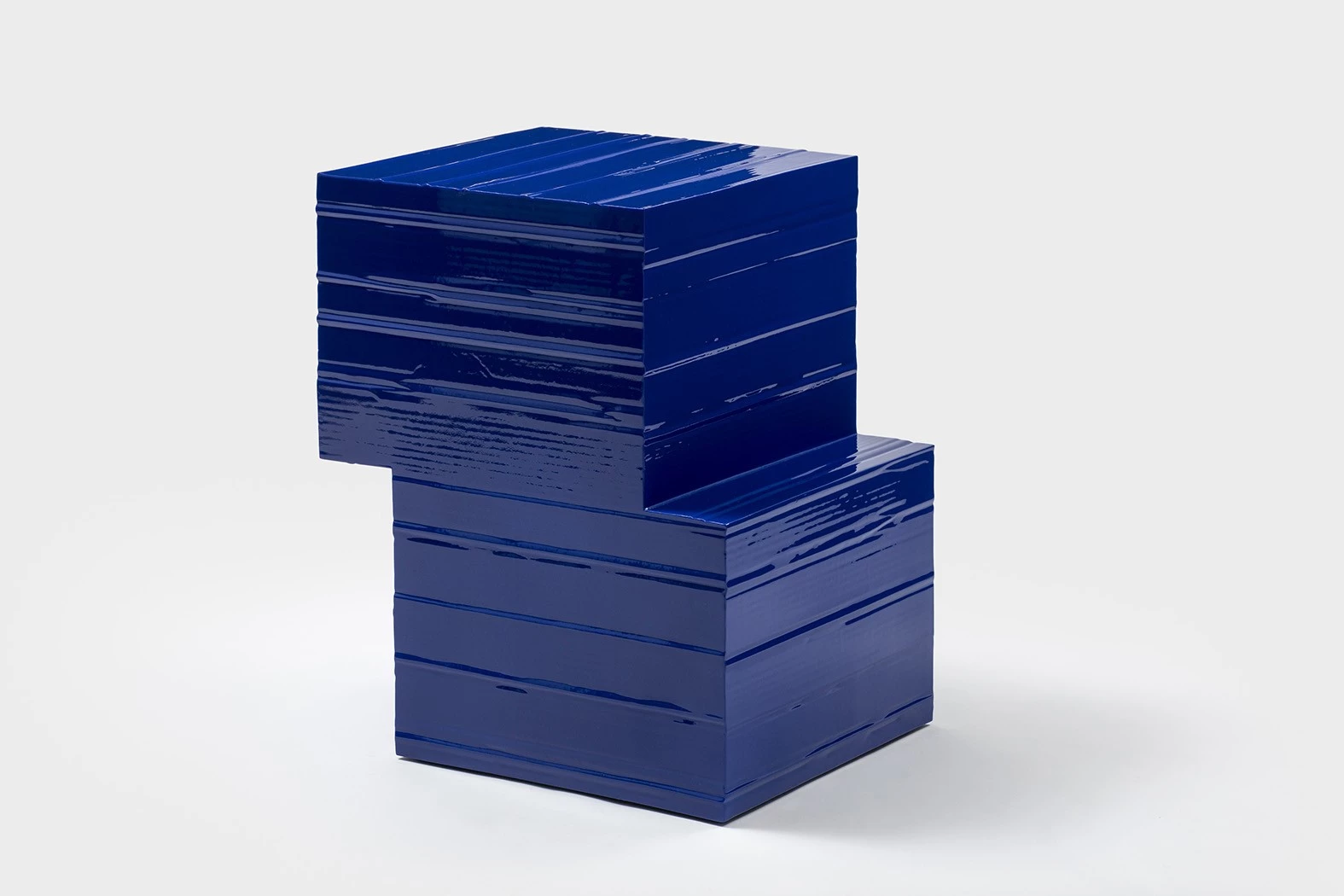 Jello Side Table S Square - Marco Campardo - Side table - Galerie kreo