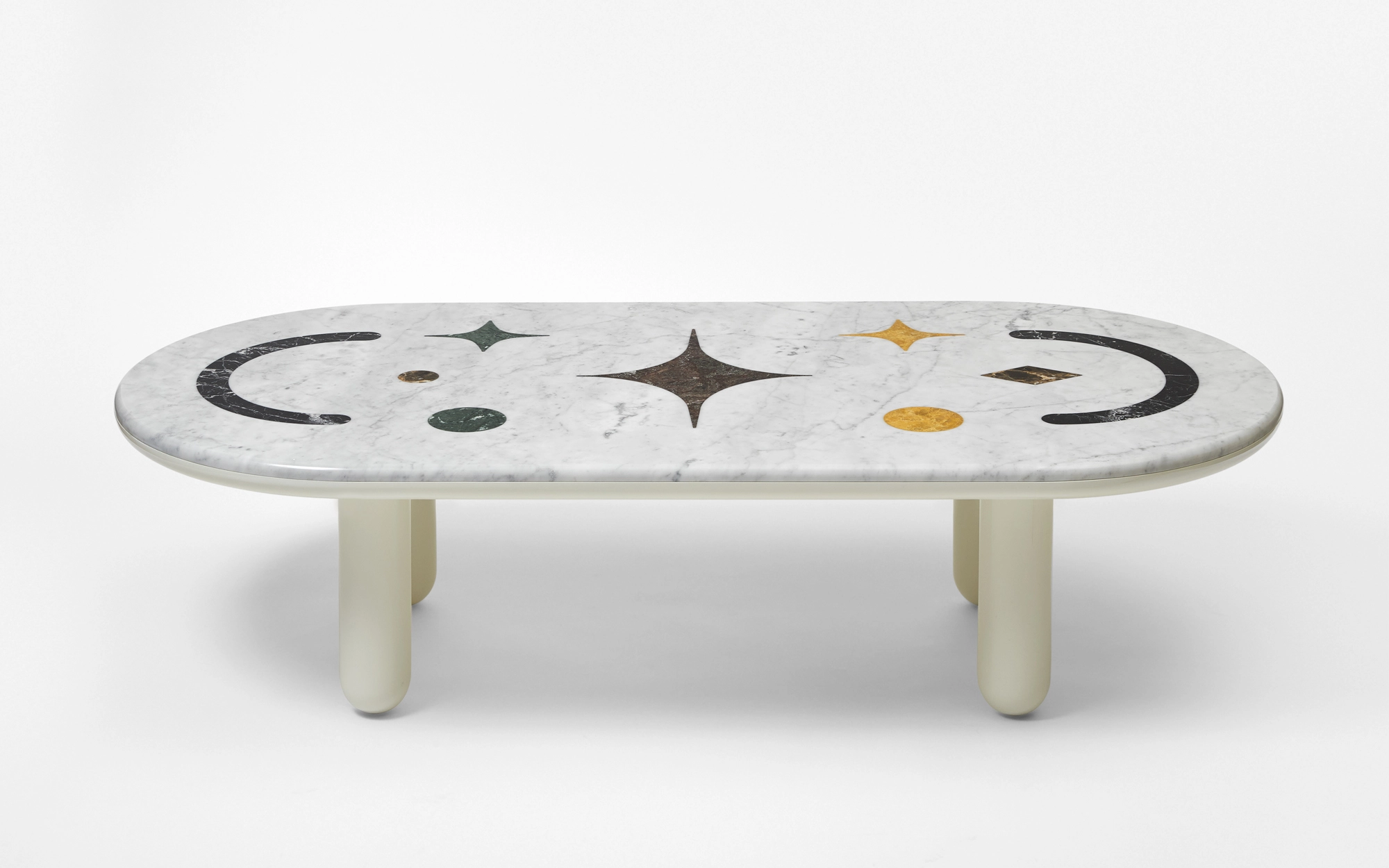 Hymy Oval coffee table - Jaime Hayon - ChromaticO.