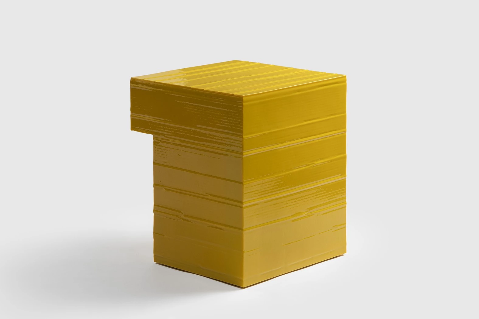 Jello Side Table L Square - Marco Campardo - Side table - Galerie kreo