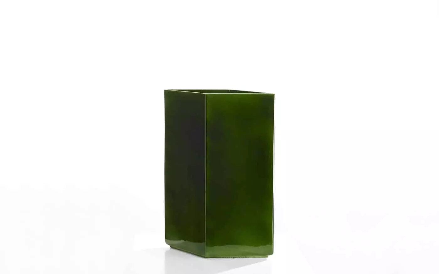 Vase Losange 67 green - Ronan & Erwan Bouroullec - Mirror - Galerie kreo