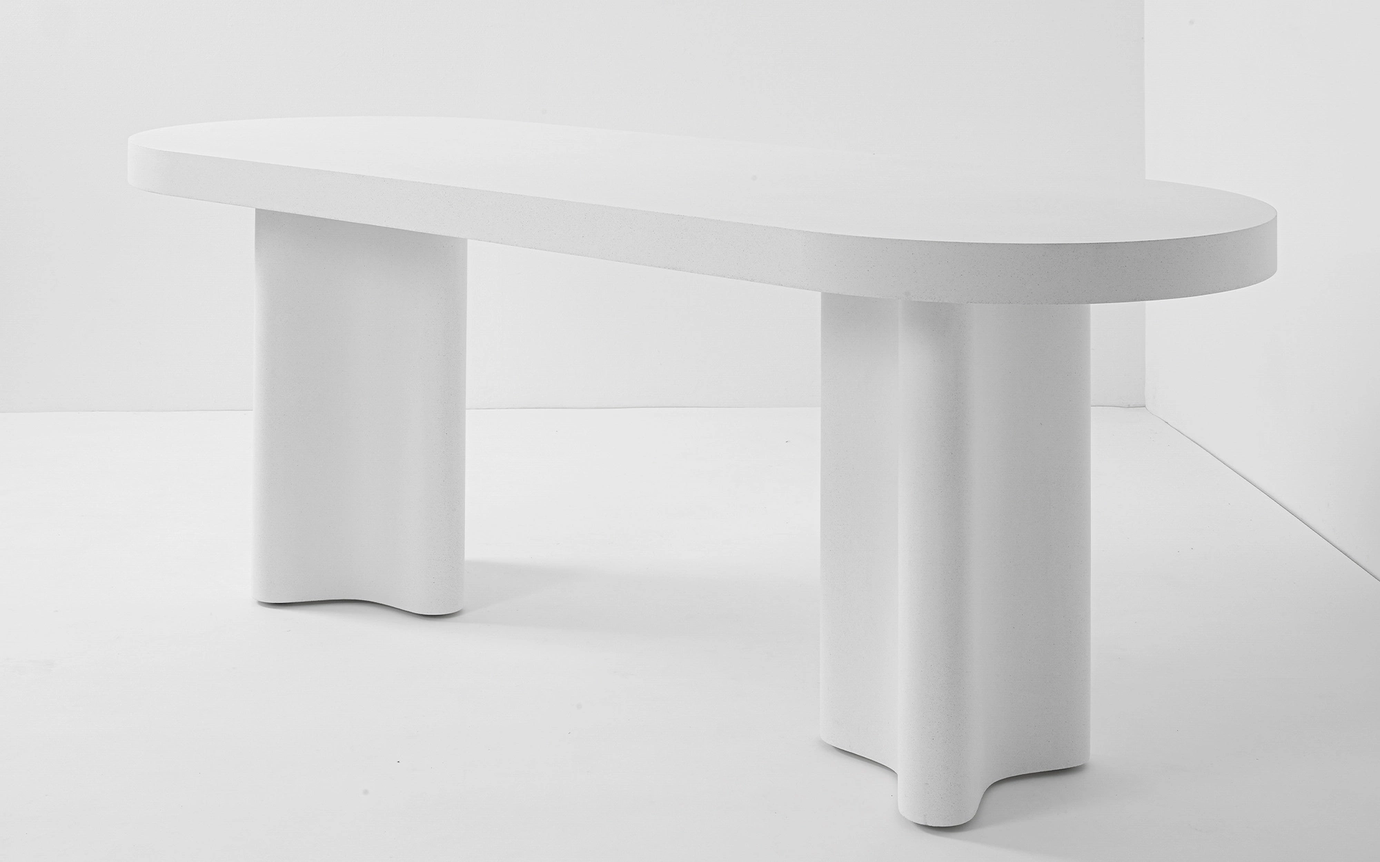 Azo oval table - François Bauchet - table - Galerie kreo