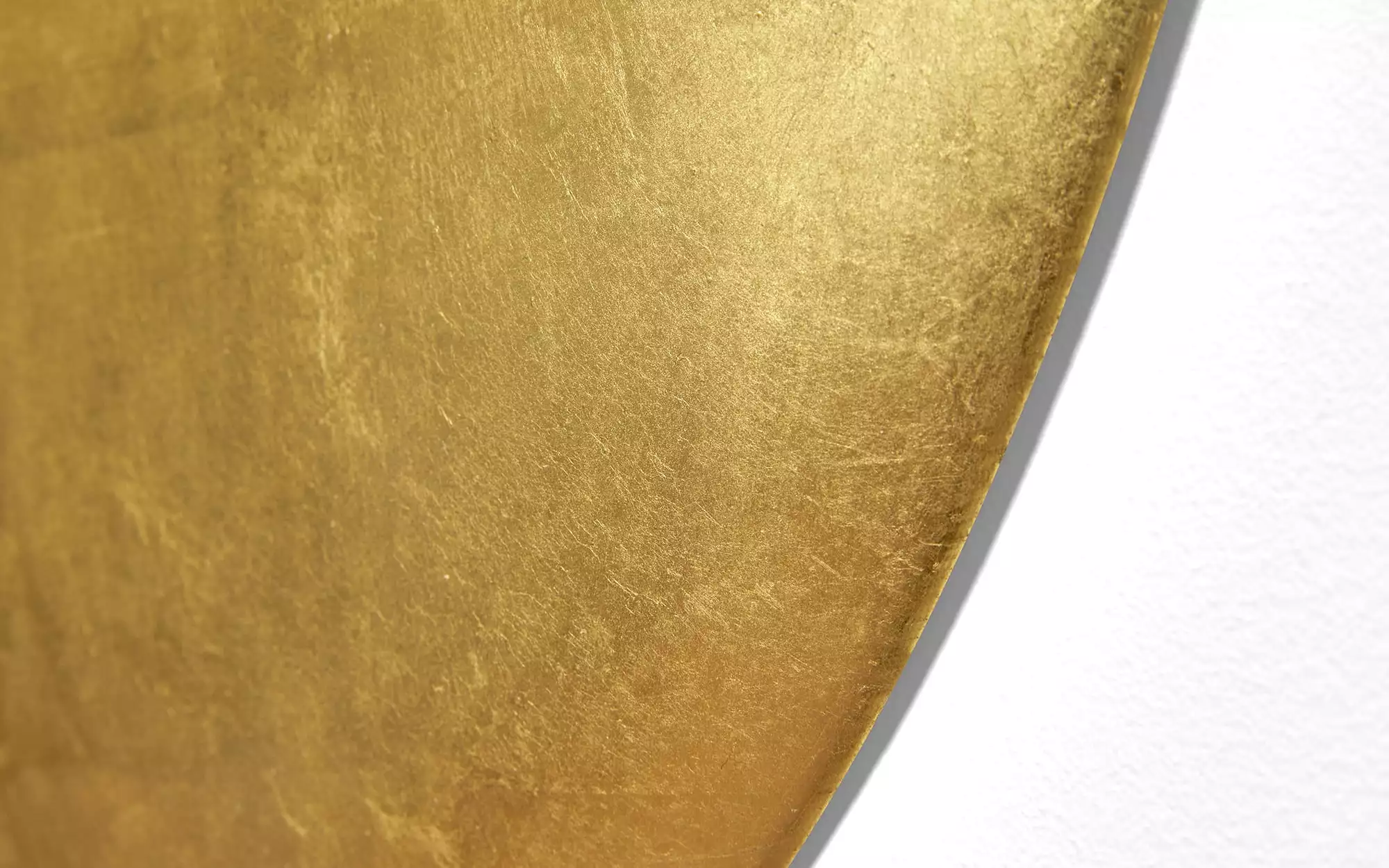 Yellow Gold Cratère Mirror - Elisabeth Garouste & Mattia Bonetti - Mirror - Galerie kreo