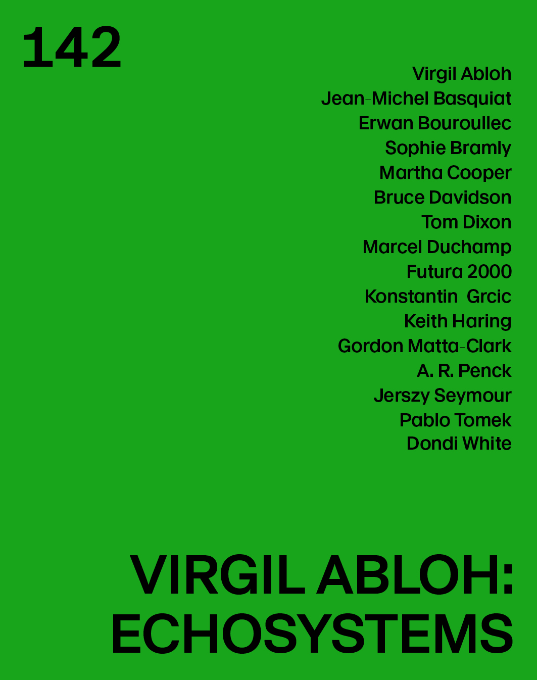 virgil abloh brings an urban language to galerie kreo, paris